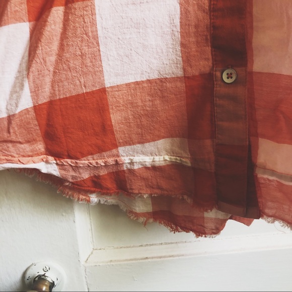 Anthropologie Maeve Gingham Blouse - Picture 4 of 4